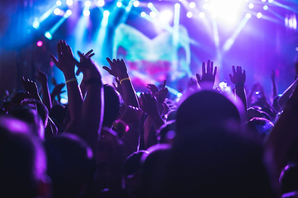 Go to a concert or show with your friends while you feel bored.