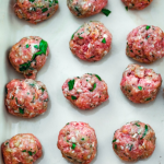 meatballs for Meatball Flatbread Recipe