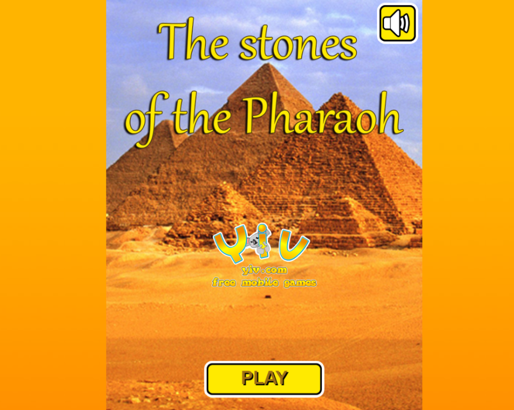 The stones of the pharaoh online game